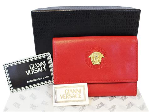 versace leather blotter|versace leather wallet.